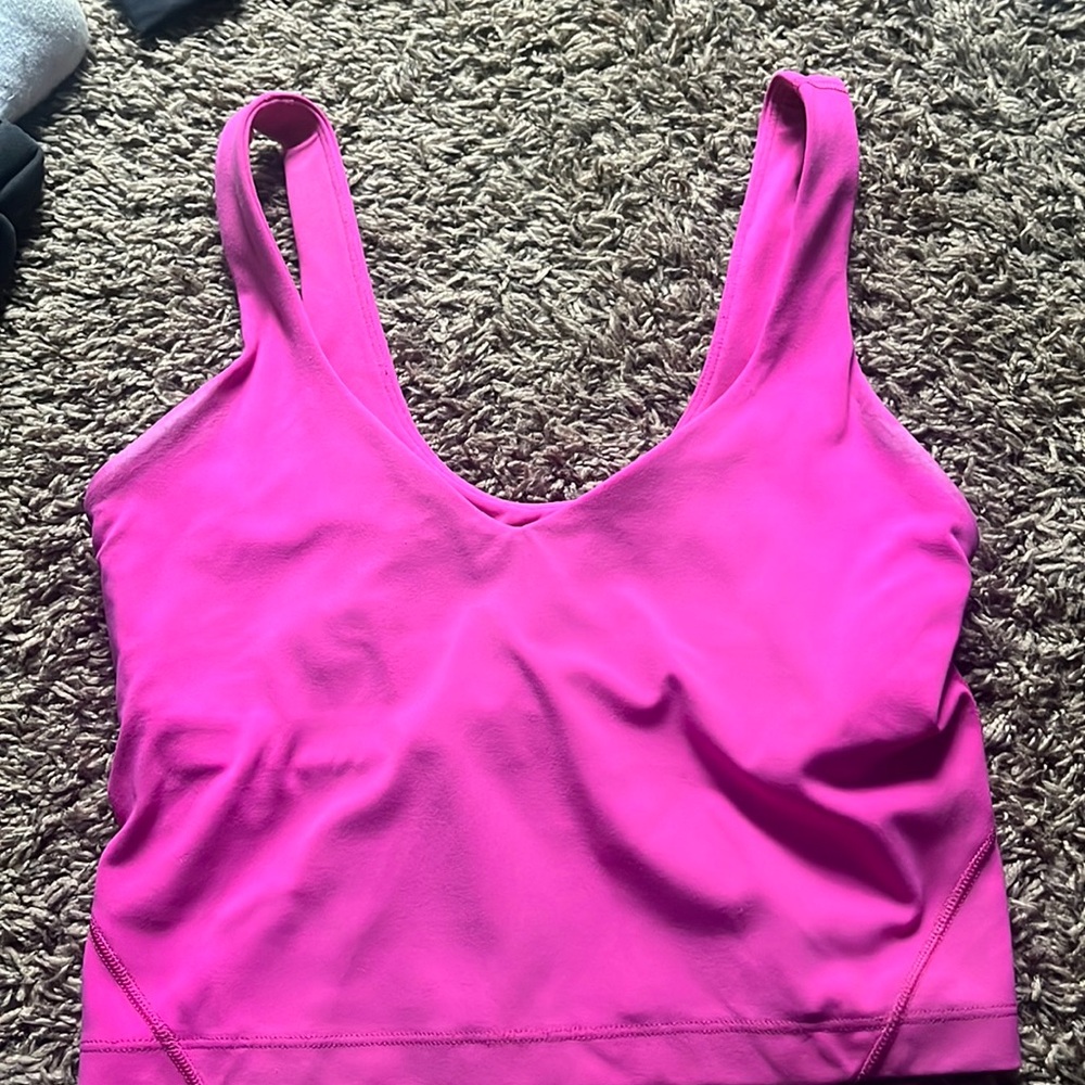 LULULEMON ALIGN TANK!! SONIC PINK!